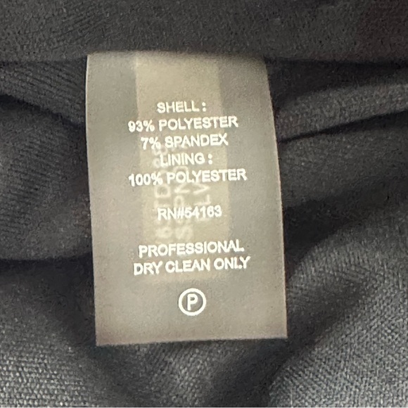 Calvin Klein | Black & White Floral Sleeveless Career Tank Blouse Top Size 1X - Picture 9 of 9